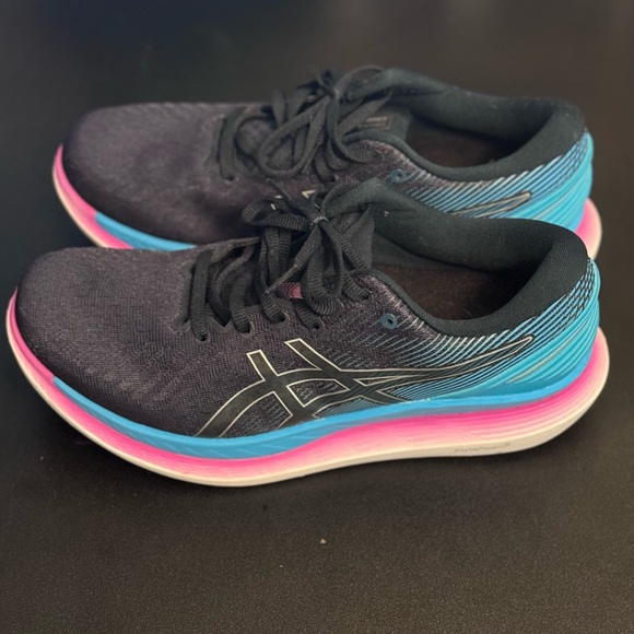 ASICS Women’s Glideride 2 Running Shoes | French Blue/Digital | Size 10 - Picture 1 of 5